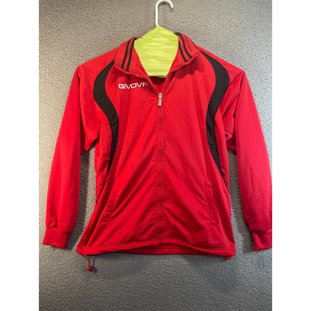 Givova Jacket‎ Mens Large Full Zip Football Soccer Italia